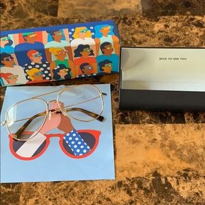 BRAND NEW never worn Warby Parker Raider glasses